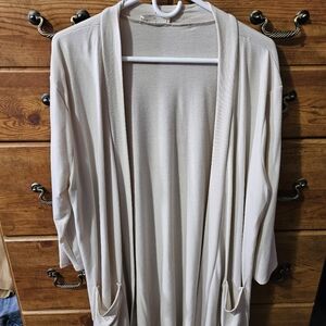 Zenana plus size long cardigan